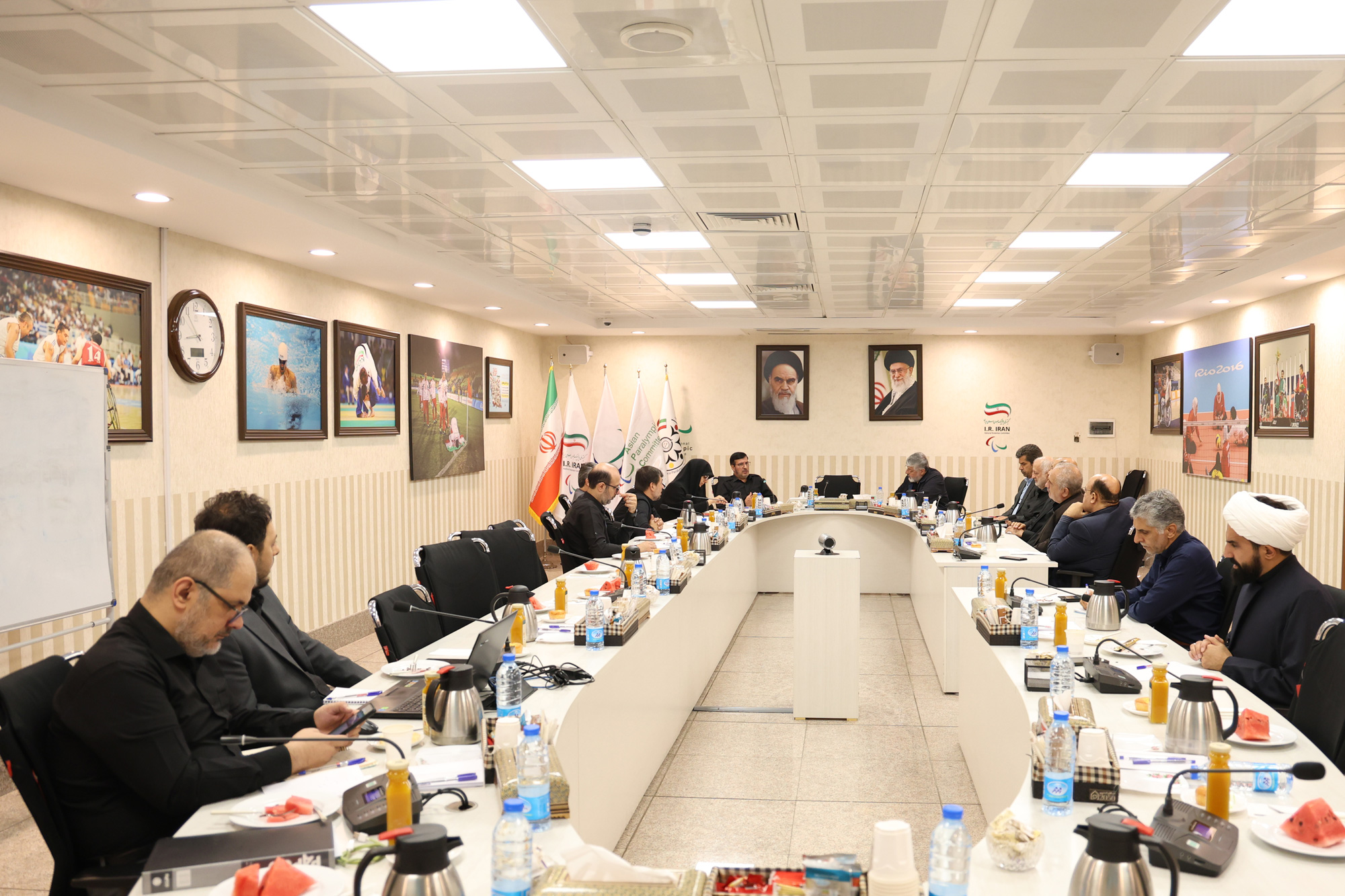 Unveilment meeting for Team Iran's Delegation Name and...